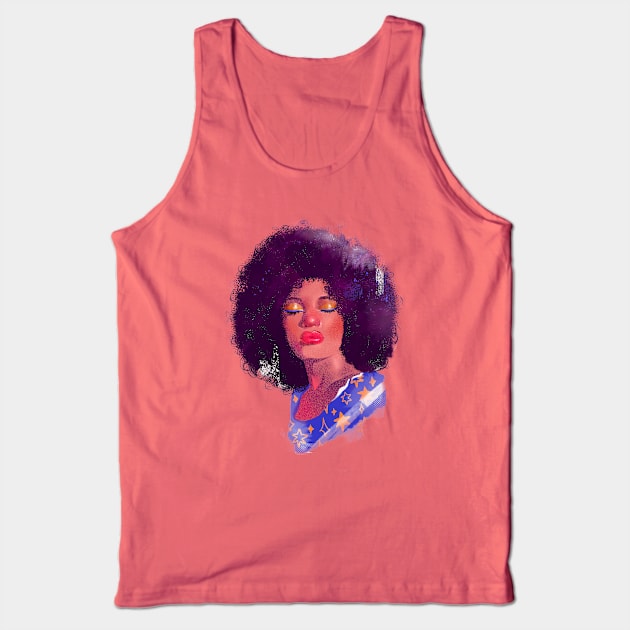 Black Girl Magic Tank Top by megglester